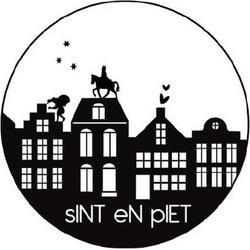 Sinterklaas stickers | Sint & Piet etiketten | 250 stickers per rol
